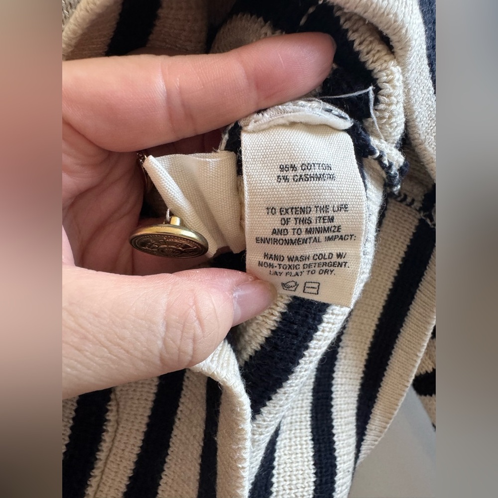 Alex Mill Paris Sweater Jacket in Stripe - Picture 7 of 12